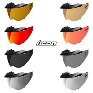 Icon Replacement MotoShield for Domain Helmet - Pick Color-0