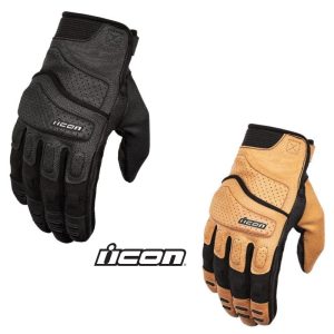 2024 Icon Superduty3 CE Street Motorcycle Riding Gloves - Pick Size & Color-0