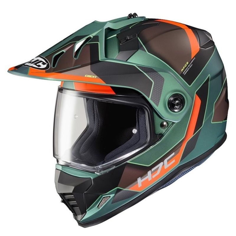 HJC DS-X1 Synergy Dual Sport Motorcycle Riding Helmet - Pick Size & Color-252194