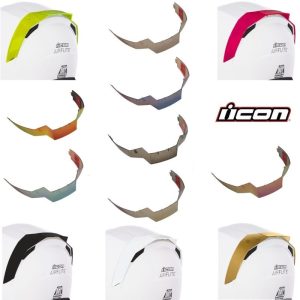 Icon Airflite Motorcycle Riding Racing Helmet Rear Spoiler - Pick Color-0