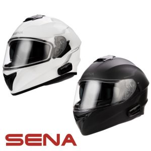 Sena OutForce Bluetooth Full Face Street Motorcycle Helmet - Pick Size/Color-0