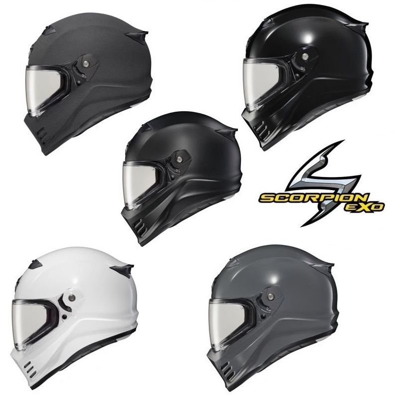 Scorpion EXO Covert FX Full Face Motorcycle Helmet DOT Solid Pick Size/Color