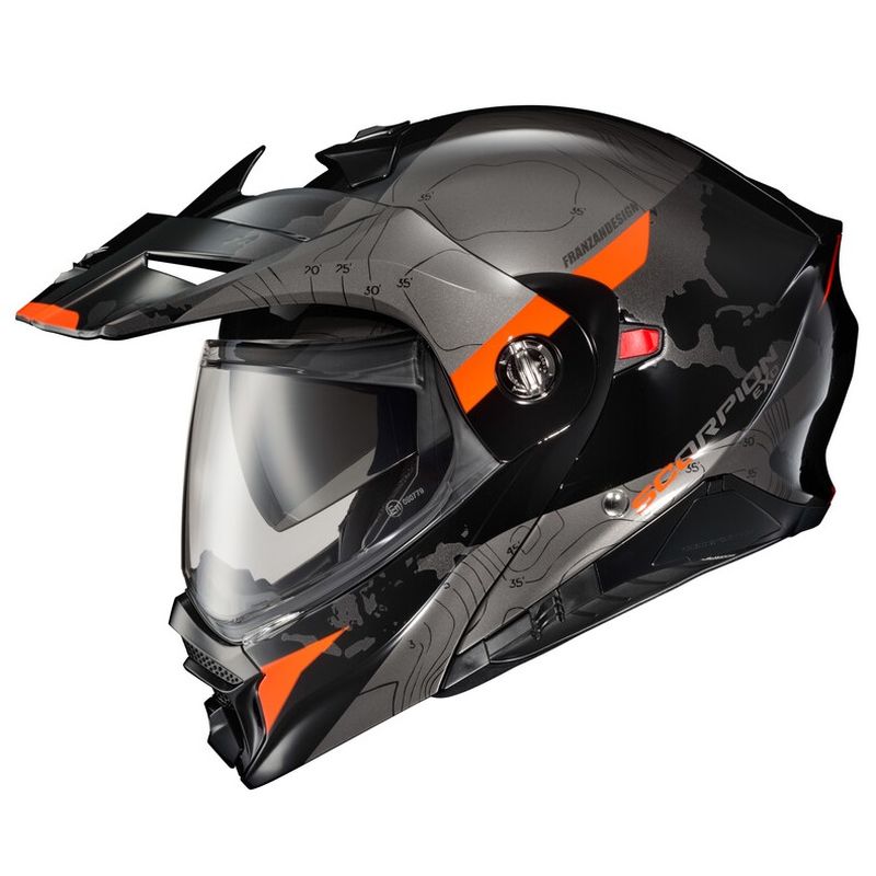 Scorpion EXO-AT960 Modular Adventure Touring/Dual Sport Helmet-256343