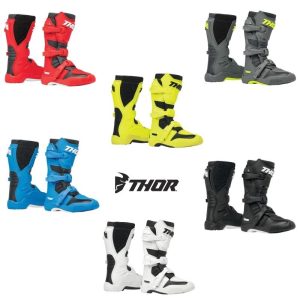 2024 Thor Blitz XR Youth/Kids MX Motocross Offroad ATV Boots - Pick Size/Color-0