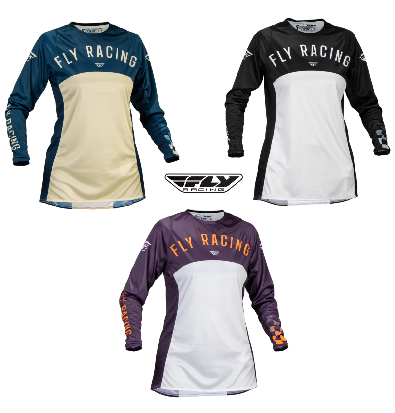 2024 Fly Racing Lite Women MX Motocross Offroad ATV Jersey - Pick Size/Color-0