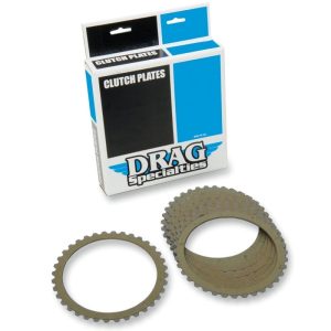 Drag Specialties Clutch Friction Aramid Fiber Plate Set For 91-22 XL 883/1200, 94-09 Buell(Except 1125R)-0