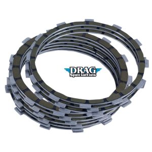 Drag Specialties Clutch Fiber Plate Set for Harley FLHR,FXBB,FLTRX 18-22-0