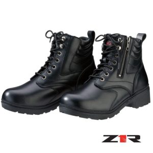 2024 Z1R Maxim Women Street Motorcycle Black Leather Boots - Pick Size-0