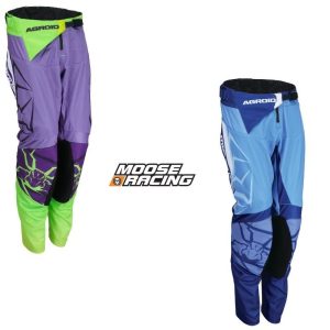 2024 Moose Racing Polyester Agroid Youth/Kids MX Motocross Offroad ATV Pants -0