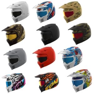 Icon Elsinore Full Face Modular Street/Aventure Touring Motorcycle Helmet-0