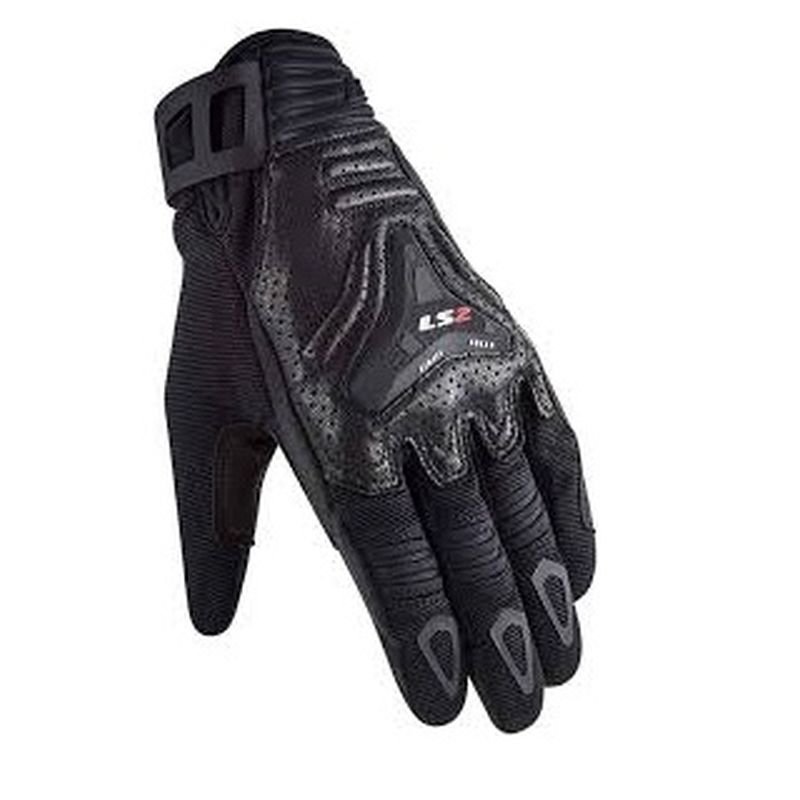 2024 LS2 All Terrain Woman Street Motorcycle Riding Black Gloves -267139
