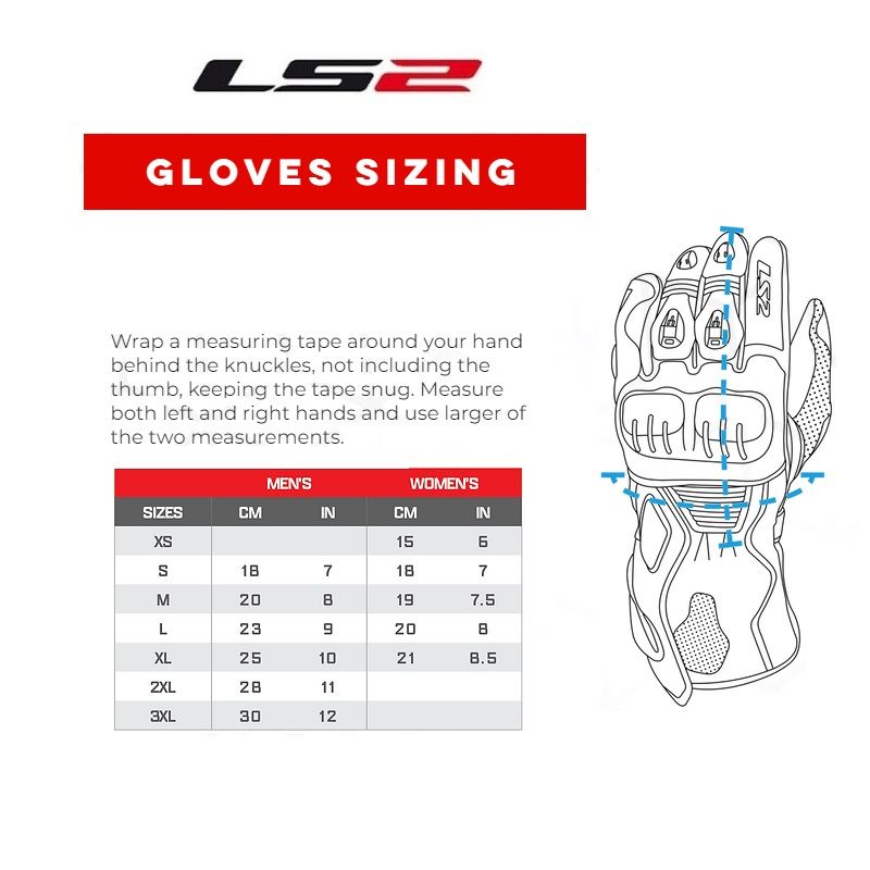 2024 LS2 Spark ll Air Street Motorcycle Riding Gloves - Pick Size & Color-267043
