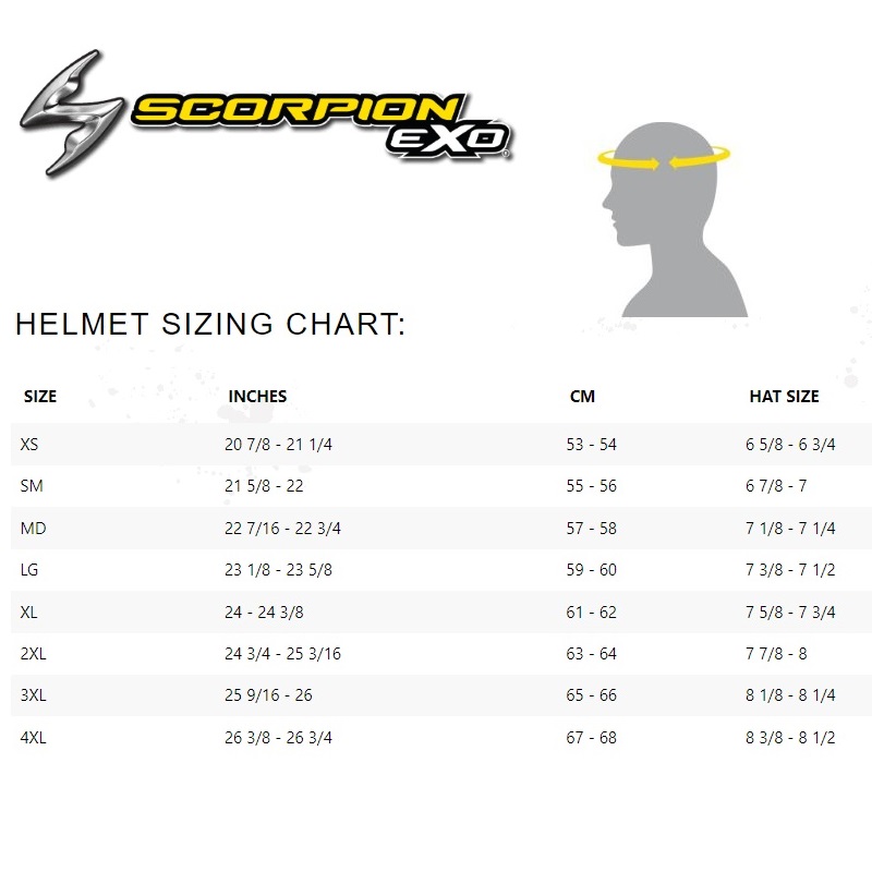 Scorpion Exo R-320 Full face Street Motorcycle Helmet - Pick Size & Color-266770