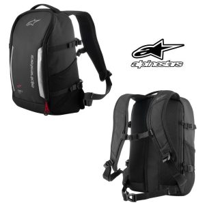 2024 Alpinestars Amp-3 Adventure Touring Black Backpack-0