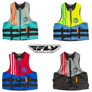 Fly Racing neoprene Flotation Life Vest - Pick Size & Color-0