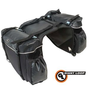 Giant Loop Siskiyou Panniers 70L Water Proof Black Saddlebag-0
