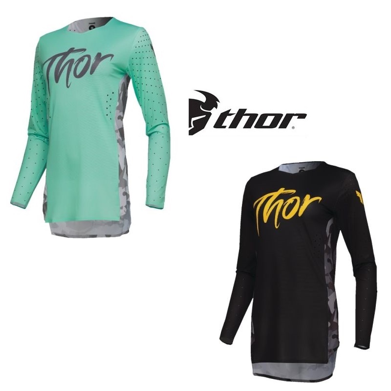 Thor Women Sportmode Shadow Motocross Offroad Jersey - Pick Size & Color-0