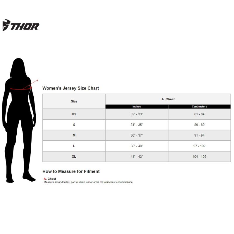 Thor Women Sportmode Shadow Motocross Offroad Jersey - Pick Size & Color-271028