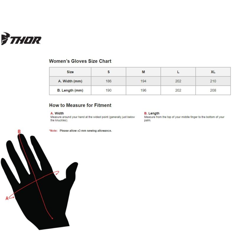 Thor Sportmode Women MX Motocross Offroad ATV Gloves - Pick Size & Color-271299