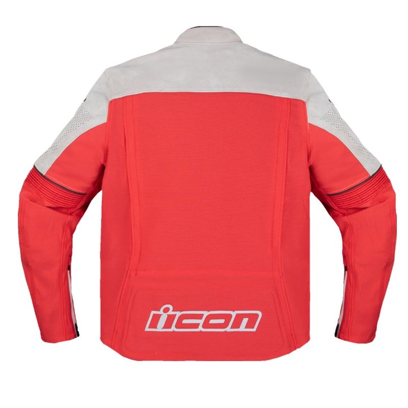 Icon Slabtown Intercept 84 Street Motorcycle Red Jacket - Pick Size & Color-272937