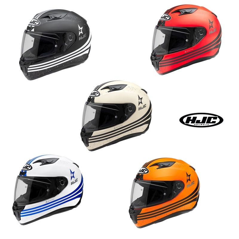HJC i10 Star Full Face Street Motorcycle Riding Helmet - Pick Size/Color-0
