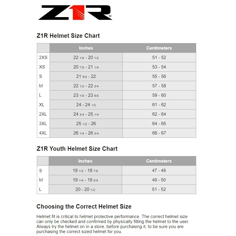 2025 Z1R Range 2.0 Dual Sport Full face Motorcycle Helmet - Pick Size & Color -272990