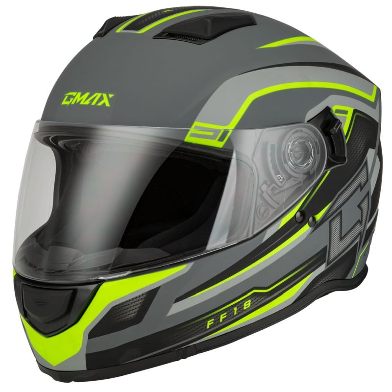 Gmax FF-18 Full Face Street Motorcycle Helmet - Pick Size & Color-273895