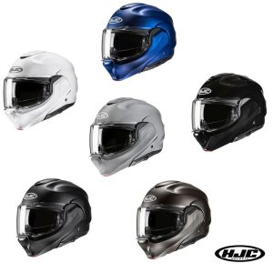 Hjc F100 Solid Full Face Modular Street Motorcycle Riding Helmet-0