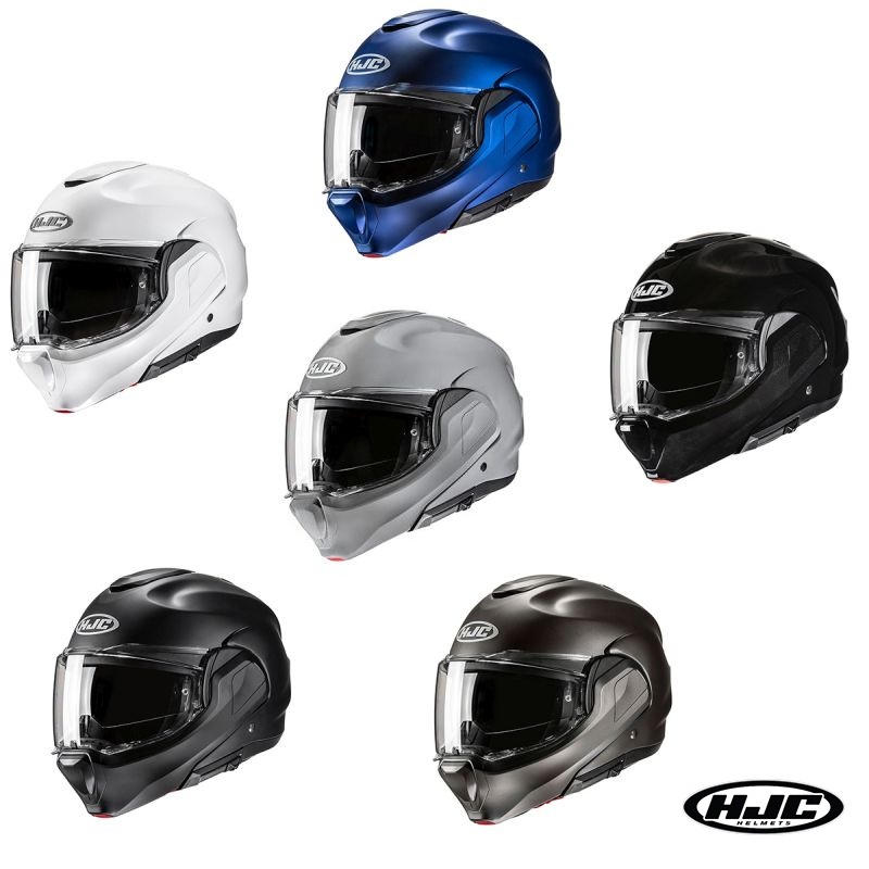 Hjc F100 Solid Full Face Modular Street Motorcycle Riding Helmet-0