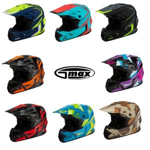 Gmax MX-96 Full Face Motocross Offroad MX ATV Helmet - Pick Size & Color-0