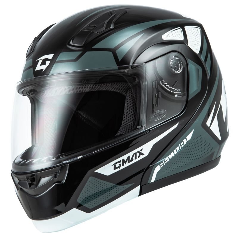 Gmax MD-04 Full face Modular Street Motorcycle Helmet - Pick Size/Color-274932