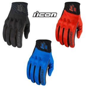 2025 Icon Anthem3 Street Motorcycle Riding Gloves - Pick Size & Color-0