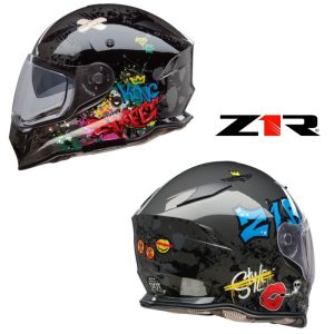 2025 Z1R Nemesis Full Face Street Motorcycle Helmet - Pick Size & Color-0