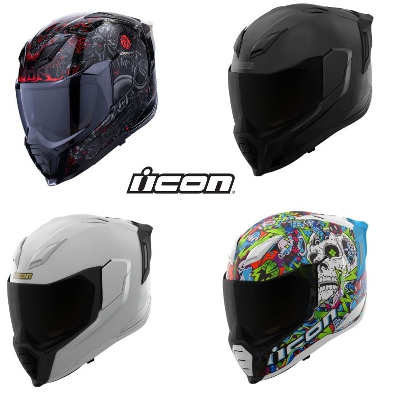 2025 Icon Ultraflite Full Face Street Motorcycle Helmet - Pick Size Color-0