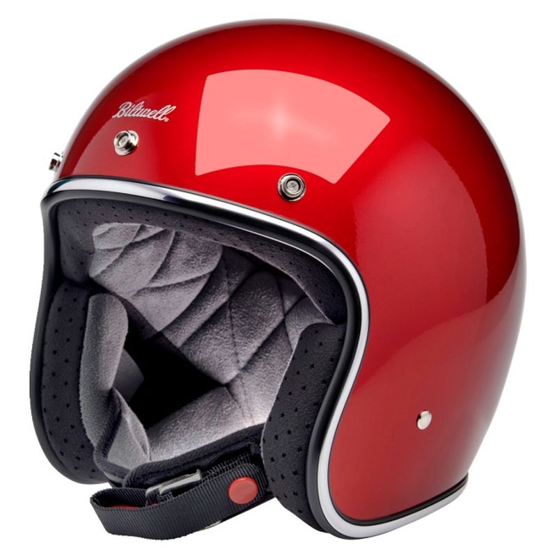 Biltwell Bonanza Open Face Street Motorcycle Helmet - Pick Size & Color-277384