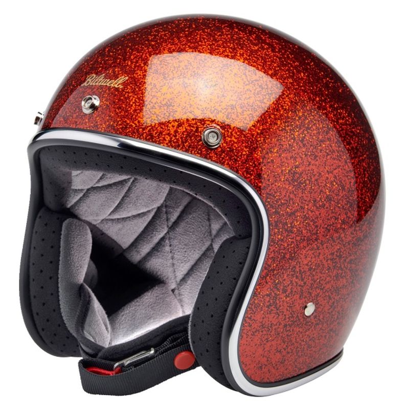 Biltwell Bonanza Open Face Street Motorcycle Helmet - Pick Size & Color-277376