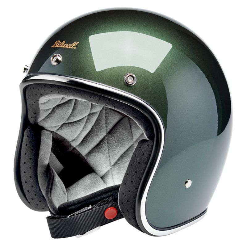 Biltwell Bonanza Open Face Street Motorcycle Helmet - Pick Size & Color-283527