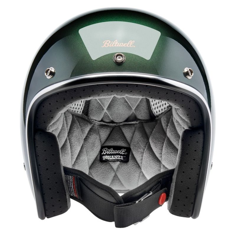 Biltwell Bonanza Open Face Street Motorcycle Helmet - Pick Size & Color-283528