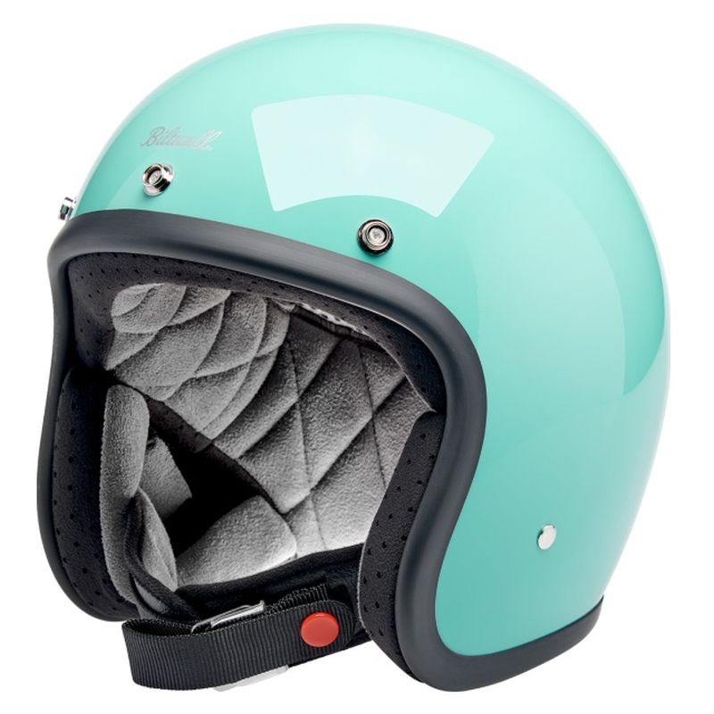 Biltwell Bonanza Open Face Street Motorcycle Helmet - Pick Size & Color-283531