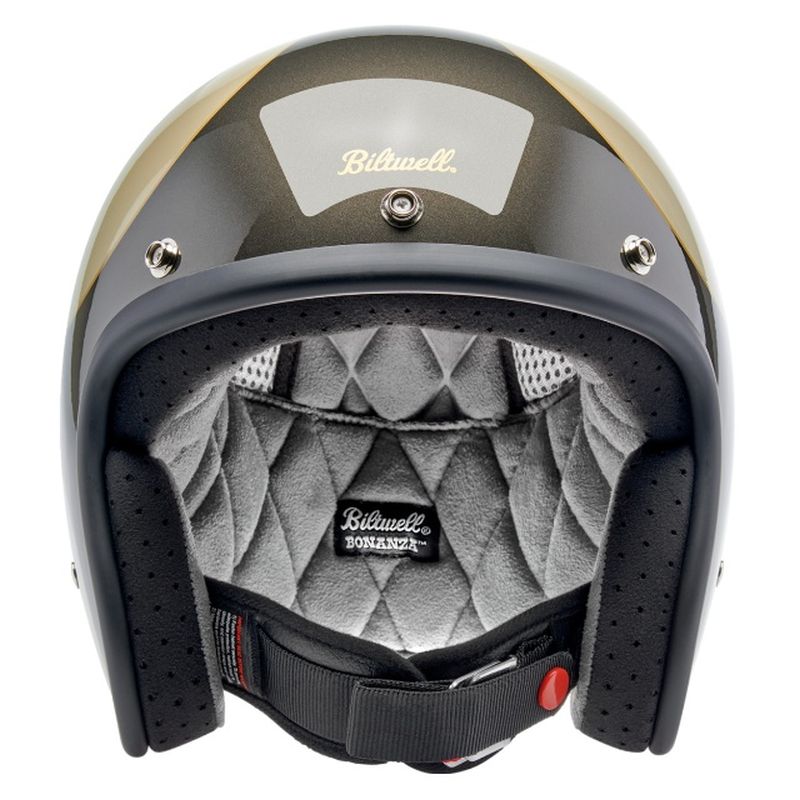 Biltwell Bonanza Open Face Street Motorcycle Helmet - Pick Size & Color-283534