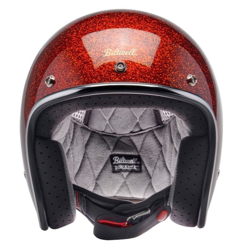 Biltwell Bonanza Open Face Street Motorcycle Helmet - Pick Size & Color-277375