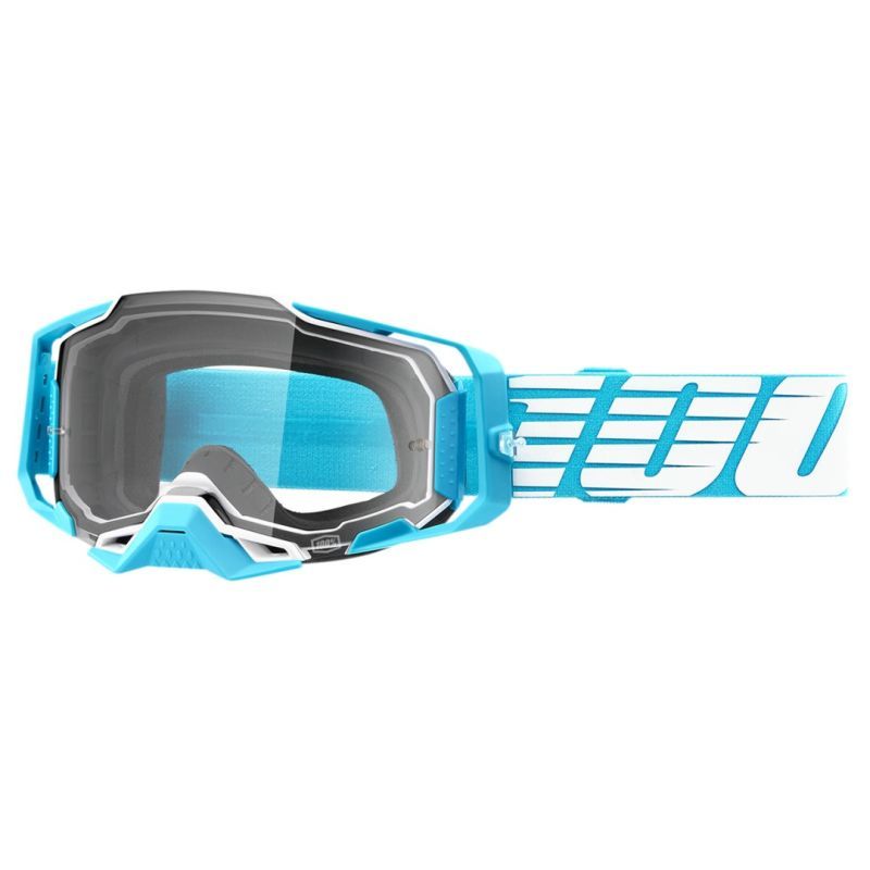 100% Armega Clear Lens Motocross ATV Offroad Goggles - Pick Color-277111