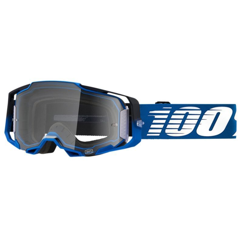 100% Armega Clear Lens Motocross ATV Offroad Goggles - Pick Color-277091