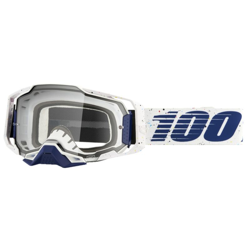 100% Armega Clear Lens Motocross ATV Offroad Goggles - Pick Color-277100