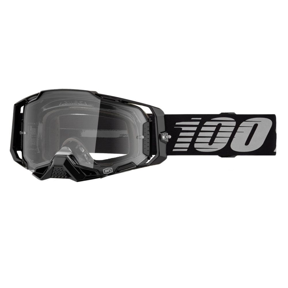 100% Armega Clear Lens Motocross ATV Offroad Goggles - Pick Color - Image 9
