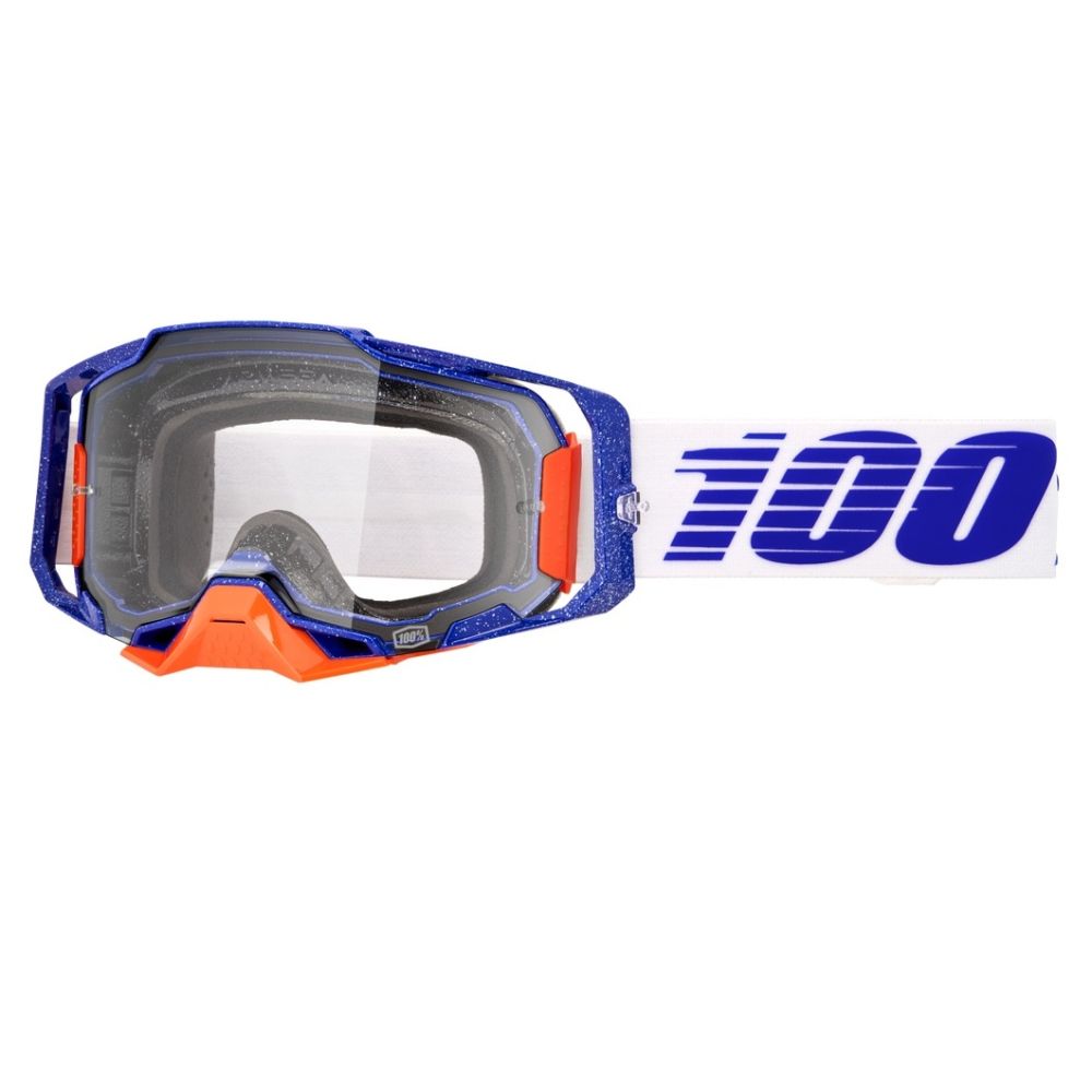 100% Armega Clear Lens Motocross ATV Offroad Goggles - Pick Color - Image 8