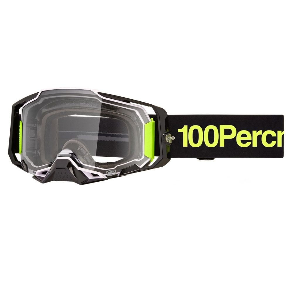 100% Armega Clear Lens Motocross ATV Offroad Goggles - Pick Color - Image 7