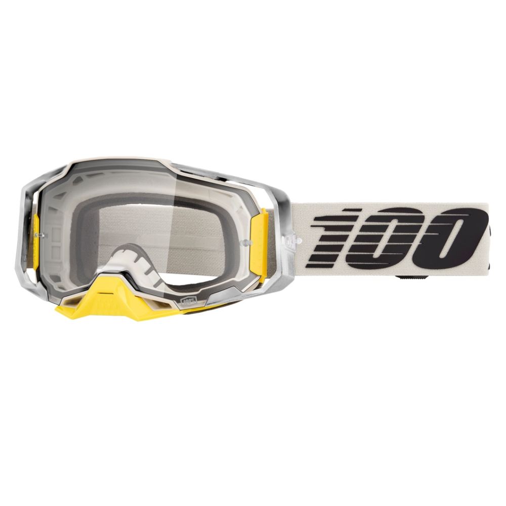 100% Armega Clear Lens Motocross ATV Offroad Goggles - Pick Color - Image 4