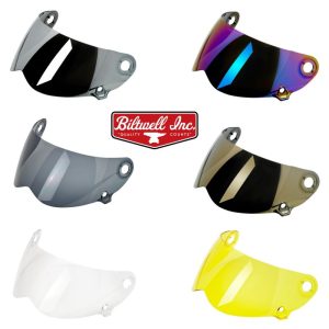 Biltwell Lane Splitter Gen 2 Replacement Face Shield Helmet - Pick Color-0