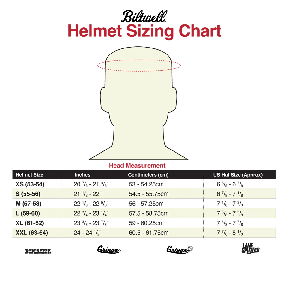 Biltwell Bonanza Open Face Street Motorcycle Helmet - Pick Size & Color-277390